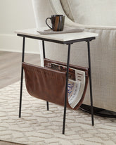 A2Z Furniture - Ashley Furniture - Etanbury Accent Table - Accent Table / Brown/Black/White - A4000254
